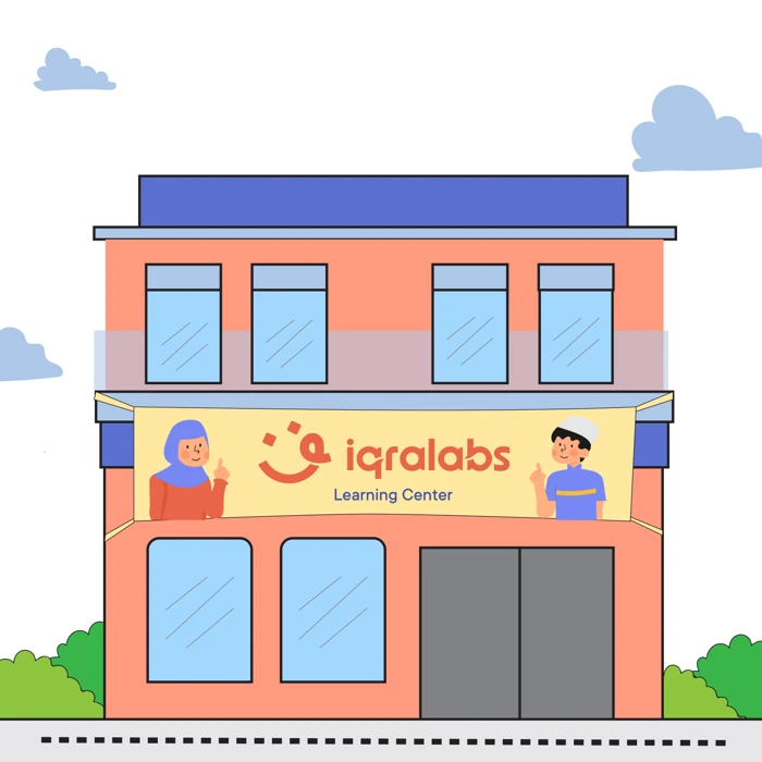 Ilustrasi Learning Center Iqralabs